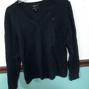 Navy Tommy Hilfiger v neck